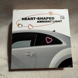 Heart-Shaped Ambient Light NIB